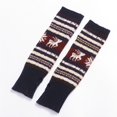 thumbnail image 4 of Luo Fashion under $3 Women’s Snowflake Fingerless Knit Gloves Half-Finger Warm Christmas Mittens, 4 of 7