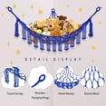 thumbnail image 6 of Stuffed Animal Hammock with LED Light, Toy Hammock for Stuffed Animals Storage for Kids Room Decor, Stuffed Animal Hammock Corner, 6 of 8