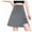 Gray, variant on aidice Plus Size Shorts for Women Summer Casual Skorts Summer Casual Fashion Solid Color Shorts