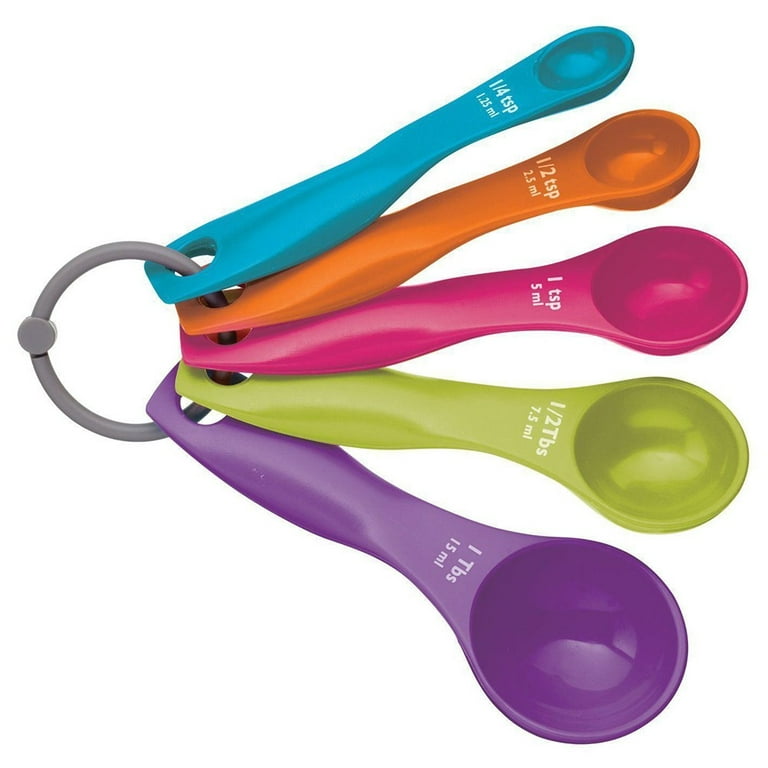 Kitchen Baking Tools, Measuring Spoons Set, Stackable Plastic