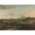 thumbnail image 2 of Willem Schellinks 18x14 Black Ornate Wood Framed Double Matted Museum Art Print Titled - Battle of Medway (C. 1668), 2 of 5