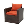 thumbnail image 3 of Thy-Hom Rio 4 Piece All-Weather Wicker Conversation Set with Storage, 3 of 4