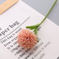 thumbnail image 2 of maskred 1/2/3/5 10x Wide Application Round Simulation Flower For Party Decor Or Wedding Bouquet Pets Friendly Light Coffee 1 Pc, 2 of 6