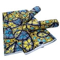 thumbnail image 3 of African Fabric 100% Cotton Ankara Wax Print Fabric soft 6 Yards Cloth for Party Dress, 3 of 5
