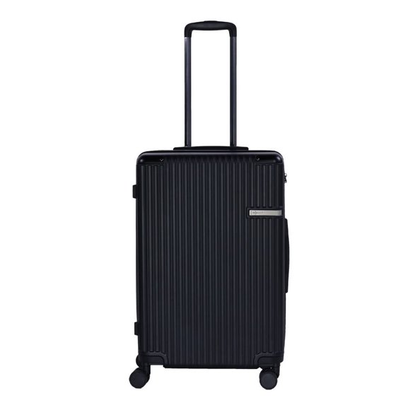Maleta Mainstays Rígida con Llantas 24 Pulgadas Negro