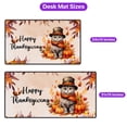 thumbnail image 5 of Happy Thanksgiving British Shorthair Welcome Thankful Fall Autumn Pumpkin Desk Mat Full Keyboard Mouse Pad Cat Lover Kitten Owner Gifts Large Mousepad - 02021, 5 of 5