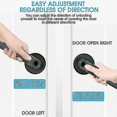 thumbnail image 4 of Fingerprint Electronic Door Lock - Biometric Door Handle with Keys - Security A_Special Gift 1130, 4 of 5