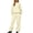 Yellow, variant on Women Polka Dot Hooded Sweatshirt 2 Piece Outfit, Long Sleeve Pullover Hoodie and Wide Leg Pants Matching Tracksuit Casual Loungewear for Fall Winter