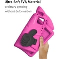 thumbnail image 6 of HCTian Kids Case Compatible with iPad 11th 11" A16 (2025)/10th 10.9", Lightweight EVA Kid Friendly Shockproof Cute Protective Case, with Handle Stand Heavy Duty Cover, 6 of 9