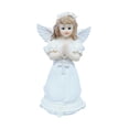 thumbnail image 2 of Escultura de ángel Estatua de María Colección de obras de arte religiosas Figura de ángel rezando 19cm, 2 of 9