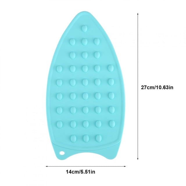Almohadilla de silicona para planchar, almohadilla de apoyo para planchar antideslizante y resistente al calor, almohadilla de silicona para planchar, rendimiento confiable