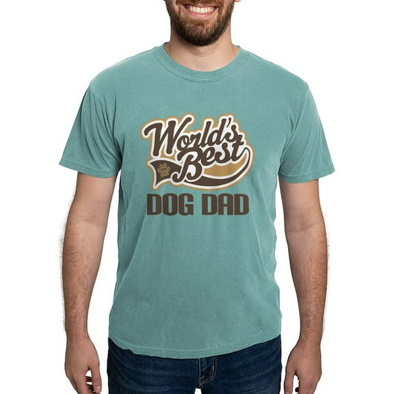 CafePress - Worlds Best Dog Dad T Shirt - Mens Comfort Colors Shirt