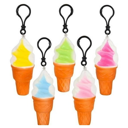- Cp 1 Random Color Super Cute Mini Torch Ice Cream Cone Squishy Sundae Squeeze 4