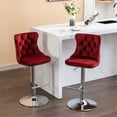 thumbnail image 4 of Adjustable 25 - 33 Inch Seat Height Bar Stools / Comfortable for Home Dining, 4 of 6