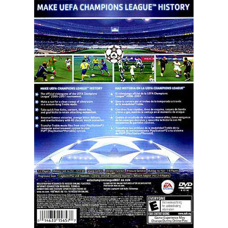 UEFA Champions League 2006-2007 PS2 - Walmart.com