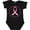 AB-Black, variant on Inktastic Fight Against Breast Cancer Girls Baby Bodysuit