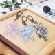 thumbnail image 4 of Cartoon Muscle Keychain Unique Cute Lightweight For Backpacks Handbag DecorationYugui Dog, 4 of 5