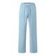 thumbnail image 4 of WILLBEST Pantalones Casuales elegantes para Mujer: Pantalones Largos de Cintura Elástica con Bolsillos Sueltos de Color Liso Extra Grande, 4 of 5