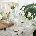thumbnail image 6 of Bud Vases in Bulk 16, Glass Vases for Centerpieces, Mini Vintage Clear Vases for Wedding Table Decor, 6 of 8