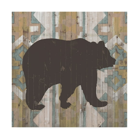 Trademark Fine Art 'Southwest Lodge Animals III' Canvas Art by Vision Studio