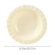 thumbnail image 3 of Bandeja de Frutas de Gran Capacidad de 20 Cm | Bandeja de Plástico Multicolor para Servir Aperitivos, Ideal para Cocina y Fiestas | Opciones En Beige, Amarillo y Blanco, 3 of 6