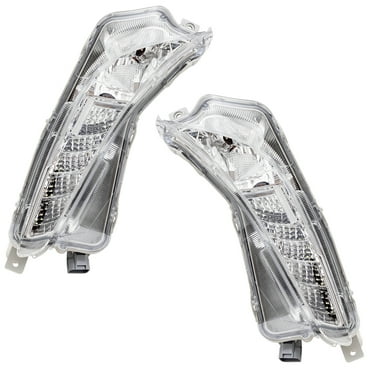 Brock Replacement Pair Set Front Signal Lights Compatible with 2015-2017 Camry XLE XSE 81440-06030 81430-06030 8144006030 8143006030