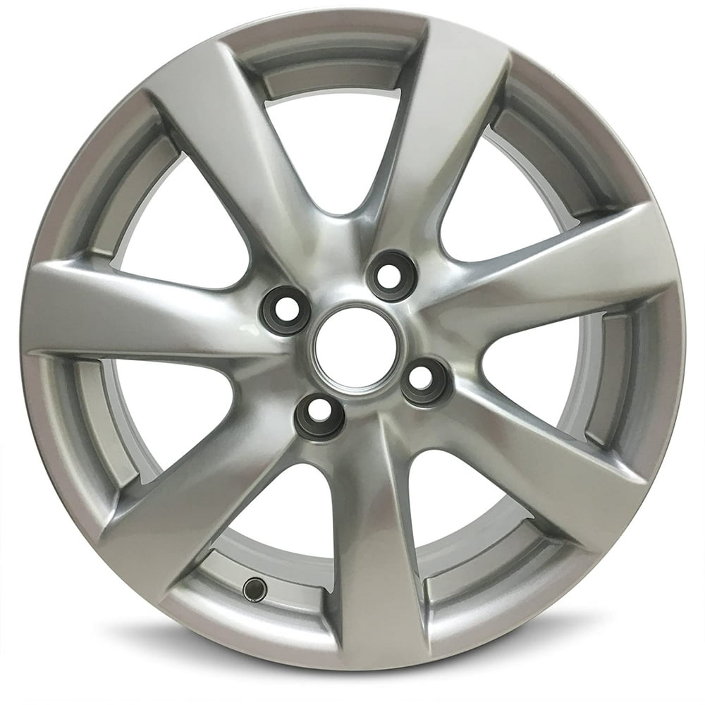 Wheel for 20122016 Nissan Versa 15 inch 4 Lug Silver Aluminum Rim Fits