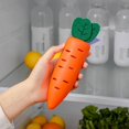 thumbnail image 3 of 2 Set Refrigerator Deodorant Carrot Modeling Detachable Eco-friendly Air Purify PP Adhesive Freezer Fridge Deodorizer Container Kitchen Supplies, 3 of 8