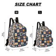 thumbnail image 2 of FORMRS Mini Backpack Purse for Women Travel Daypack Casual Shoulder Bag, Blue Circle Mosaic, 2 of 7