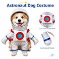 thumbnail image 6 of Halloween Pet Astronaut Costume, 1Pcs Pet Space‑themed Apparel, Unique Standing Transformation Design, Excellent Holiday Party Accessory, Suitable For Daily Walking And Photo Shooting,L, 6 of 7
