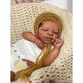 thumbnail image 2 of Reborn Baby Dolls 19inch Pascale Full Body Dark Skin Baby Reborn Doll with 3D Skin Multiple Layers Painting with Visible Veins Soft Touch Doll, 2 of 7