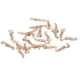 thumbnail image 1 of 20 piezas Durable pesca gancho manga línea alineador Terminal pelo aparejo giratorio aparejos de pesca Kit, 1 of 7
