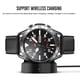 thumbnail image 2 of Anillo De Bisel Anillo de bisel de acero inoxidable para Samsung Galaxy Watch 3 45 mm (plata + negro), 2 of 8