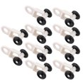 thumbnail image 1 of Maoww 10Pcs Curtain Track Glider Rail Slide Rolling Runner Hook Ceiling Carrier 2#-30mm, 1 of 8