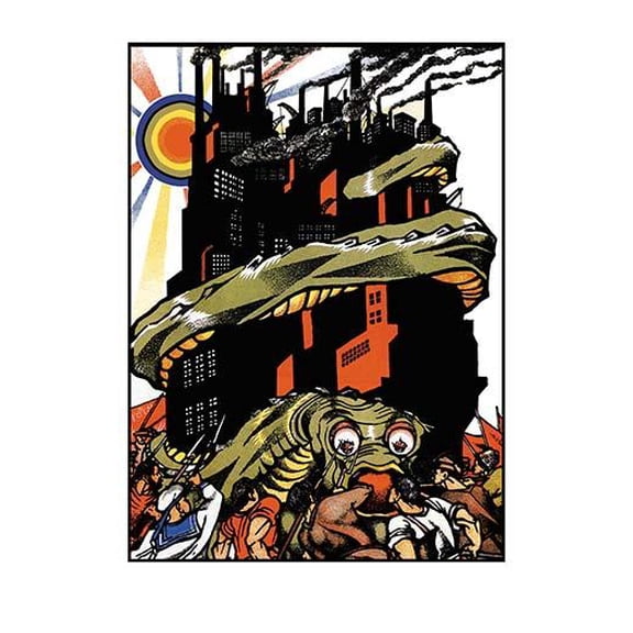 Monster of Industry-Fine Art Canvas Print (20" x 30")