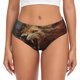 thumbnail image 1 of Balery Cool Flame Lion A Ropa Interior de Algodón para Mujer con Dibujo – Braguitas Cómodas y Elásticas, Estilo Clásico-4X-Large, 1 of 6