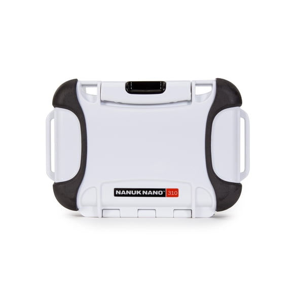 Estuche rígido pequeño impermeable NANUK Nano Series blanco