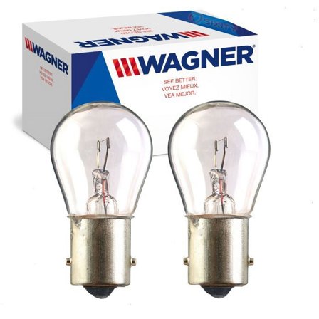 2 pc Wagner Brake Light Bulbs compatible with Honda Civic 1.5L 2.0L L4 2016-2018
