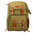 thumbnail image 1 of Worallymy Mochila para cámara Bolsa de almacenamiento para cámara de gran capacidad Mochila de lona transpirable ajustable verde militar Worallymy JD735810652, 1 of 7