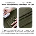 thumbnail image 4 of JSheng Men's and Big Man Summer T-shirts Casual Short Sleeved Round Neck Sports Solid Color Running Fitness Loose Breathable Top A-Army Green 6XL, 4 of 4
