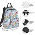thumbnail image 2 of Yiaed Cactus Print Lightweight Backpack Travel Backpacks Hiking Daypack for Women Men, 2 of 5