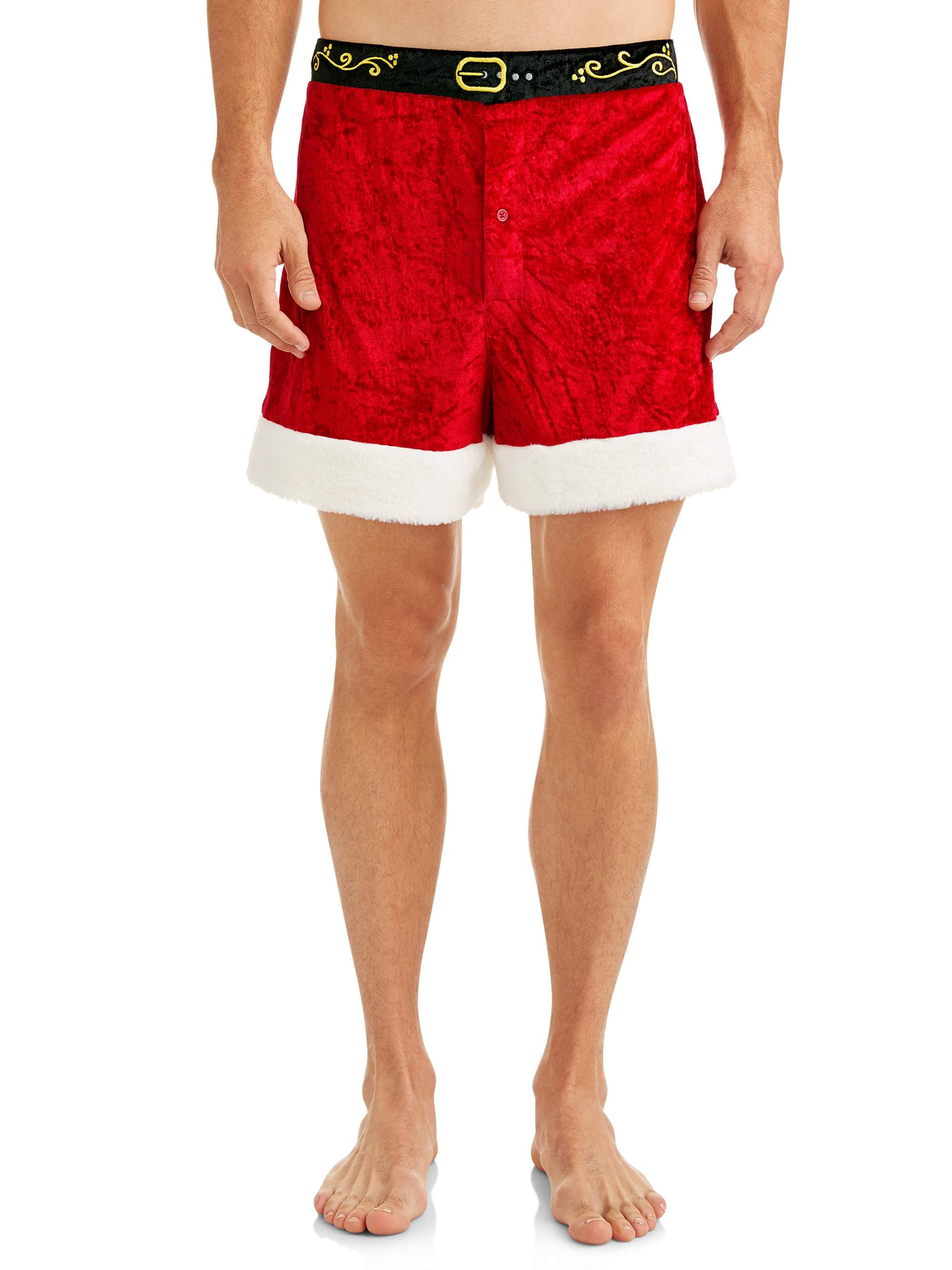 I Love Santa Mens Casual Shorts Pants