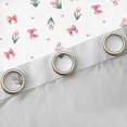thumbnail image 4 of Homewish Cartoon Pink Bow-Tie Blackout Curtains Set of 2 (52x84 Each) for Female Men Adults,Dreamy Princess Window Curtains,Cute Floral Bow Curtains and Drapes,Ultra Soft Home Decor, 4 of 6
