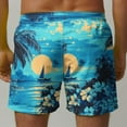 thumbnail image 5 of Jjayotai George Shorts Men Clearance Men's Swim Trunks Clearance, Beach Print Quick Dry Swimsuits, Board Shorts, Hawaiian Shorts, Shorts Men, 5 of 6