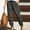 Grey, variant on ZANZEA Women Elastic Waist Pockets Casual Cargo Pants Baggy Trousers