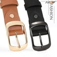thumbnail image 3 of SUOSDEY Plus Size Belts for Women,Ladies Leather Belt for Jeans Pants Dress with Gift Box, 3 of 7