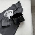 thumbnail image 2 of Paquete de pecho para mujer, bolsos de mensajero de moda informal, monedero de diseñador simple (negro) Likrtyny Para Estrenar, 2 of 9