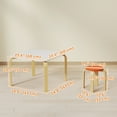 thumbnail image 3 of Qaba Kids Table and Chair Set, Kids Table and 4 Chair Set for Toddlers, 3 of 10