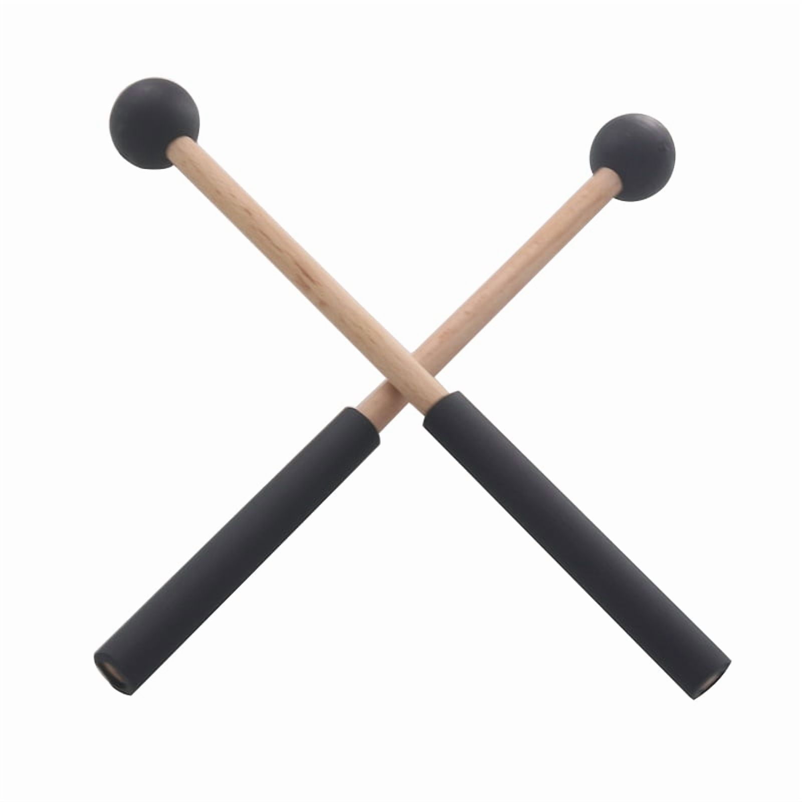6 Pair Tongue Drum Mallets Soft Rubber Drum Mallets Sticks for Drums Tongue Drums and Keyboard Percussion