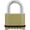 Gold, variant on Kwikset 2" Zinc Combination Padlock with 1" Shackle, Gold